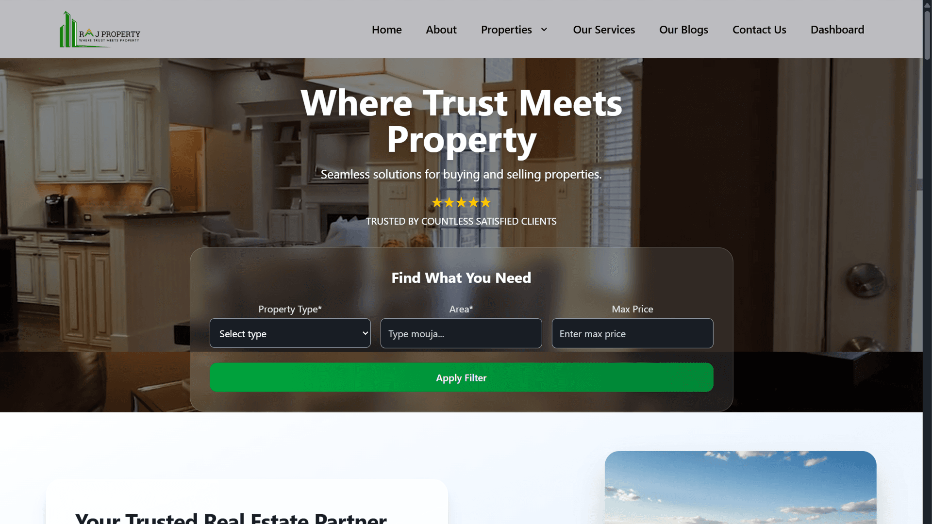Scalable Real Estate Marketplace