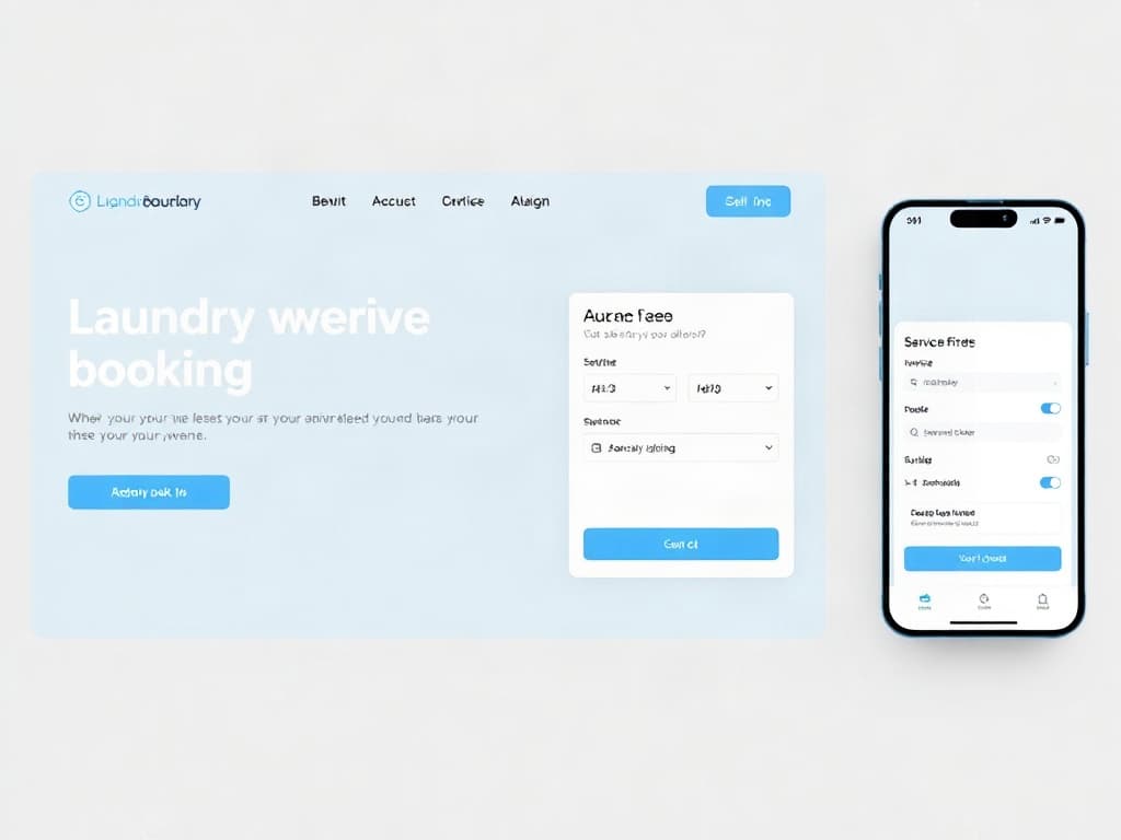 Laundry Service Platform Redesign